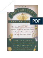 La Guía de Recetas Del Cervecero Casero - 01