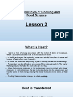 Basic Principles of Cooking and Food Science: Lesson 3