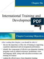 International Training and Development: Chapter Six