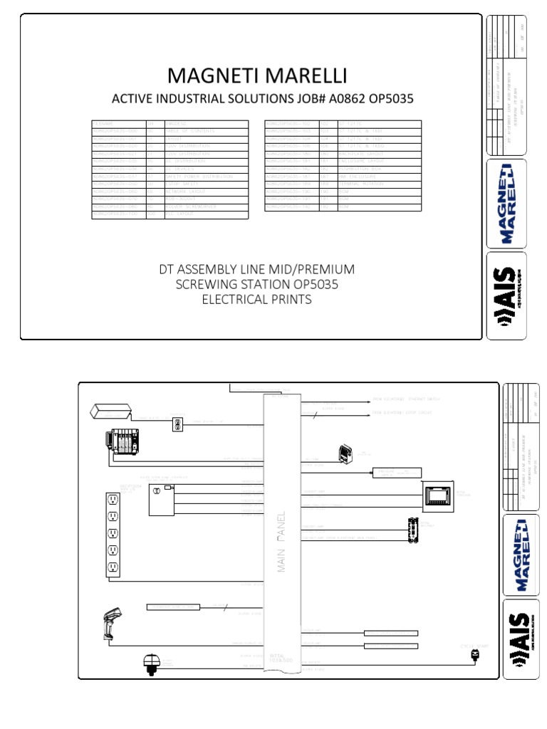 Industrial Assembly Line Guide | PDF | Components | Electrical Components