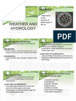 Weather and Hydrology Topic 5