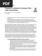 Download contoh makalah tentang dampak globalisasi by anon_827579 SN49327292 doc pdf