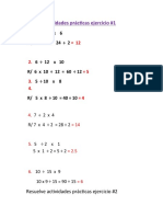 Resuelbe Actividades Practicas Ejercicios 1