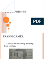 Transformer. 5 Presentation