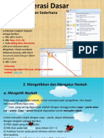 Membuat Dokumen Sederhana