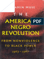 The American Negro Revolution FromNonviolence to Black Power