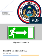 Mapas de evacuación y normas de seguridad