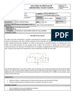 Práctica de Laboratorio 1.2 Filtro (Señal + Ruido) - MOLINA