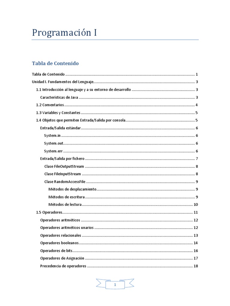 Introducción a Java para Principiantes | PDF | Java (lenguaje de ...