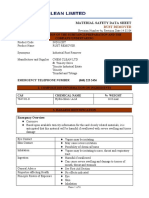 Rust Remover MSDS