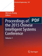 Proceedings of The 2015 Chinese Intelligent Systems Conference
