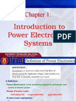 Introduction To Power Electronics Systems