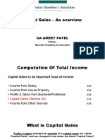 Capital Gains Tax Overview