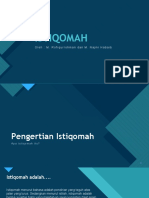 ISTIQOMAH