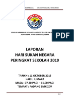 Laporan Hari Sukan Negara Peringkat Seko