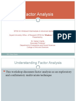 Factor Analysis: © Dr. Maher Khelifa