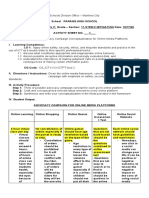 SILVANIA Activity Worksheet 8