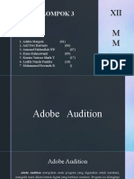 KELOMPOK 3 (ADOBE AUDITION) SMK Multimedia 