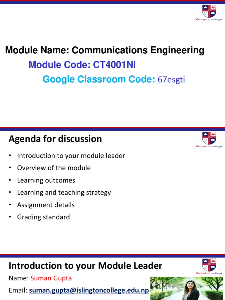 Communications Engineering Module Overview | PDF | Communications ...