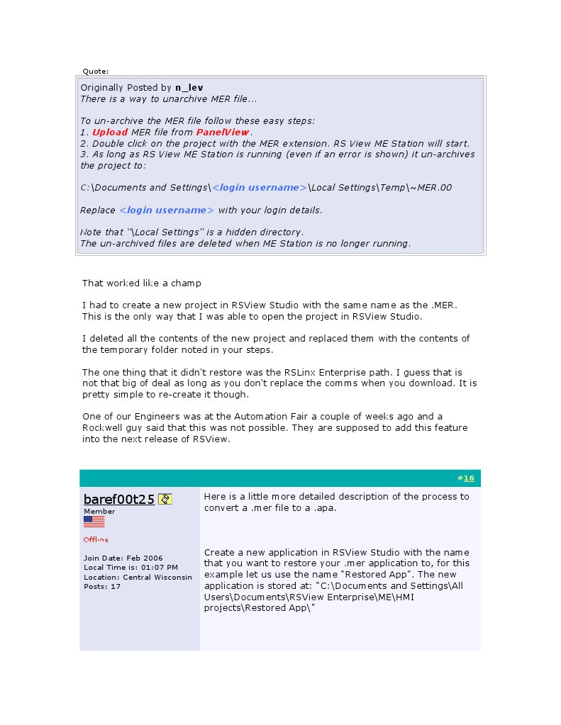 How to Unarchive and Convert MER Files | PDF | Directory (Computing ...