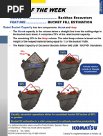 Excavator Bucket Capacity Explained | PDF | Engineering