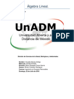 Álgebra Lineal. Unidad 1. Vectores. Evidencia de Aprendizaje. Actividades Resueltas de la UnADM