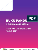 Buku Panduan - Festival Literasi Bantul 2021