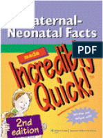 Maternal-Neonatal Facts Made Incredibly Quick! (Incredibly Easy! Series) ( PDFDrive.com )