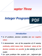 Chapter 3 Integer Programming