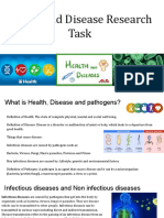 Health and Disease Research Task