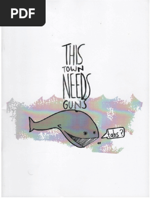 This Town Needs Guns Guitar Tablature Book | PDF