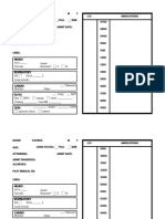 Report Sheet