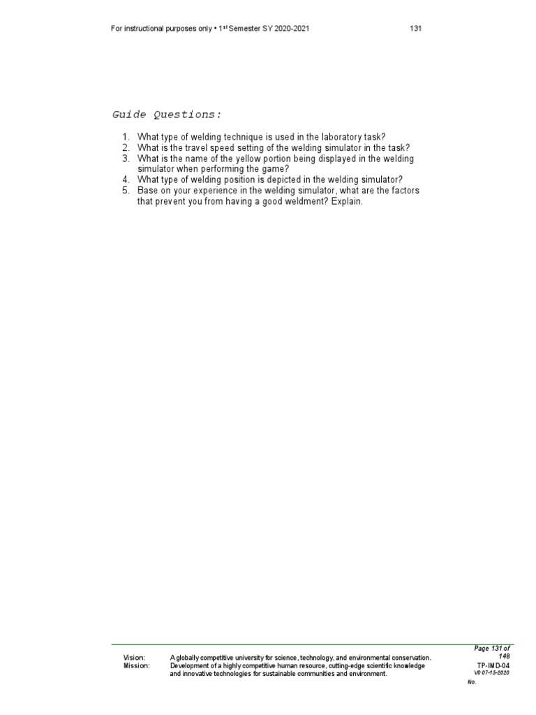 Guide Questions For Exercise 5 | PDF