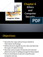 Chapter 06 Ethics and Computer Security