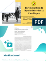 Thrombocytosis In Bipolar Disorder