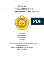 Konsep Profesi Dan Sosialisasi Profesi