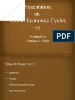 Presentation On Global Economic Cycles: Presented by