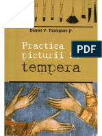 Thompson Daniel, Practica Picturii in Tempera Cu Coperta A4