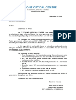EYEZONE-OPTICAL-CENTRE Proposal Letter