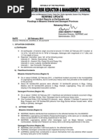 NDRRMC - SitRep - Earthquake &amp Flooding in Misamis Oriental - 22 February 2011