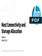 Host Connectivity and Storage Allocation: HK902S E.00