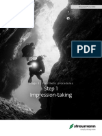 Step 1 Impression-Taking: Stage 3 - Prosthetic Procedures
