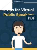 5 Tips Virtual Public Speaking