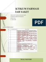 Praktikum Farmasi Rumah Sakit - Pendistribusian - Desentralisasi