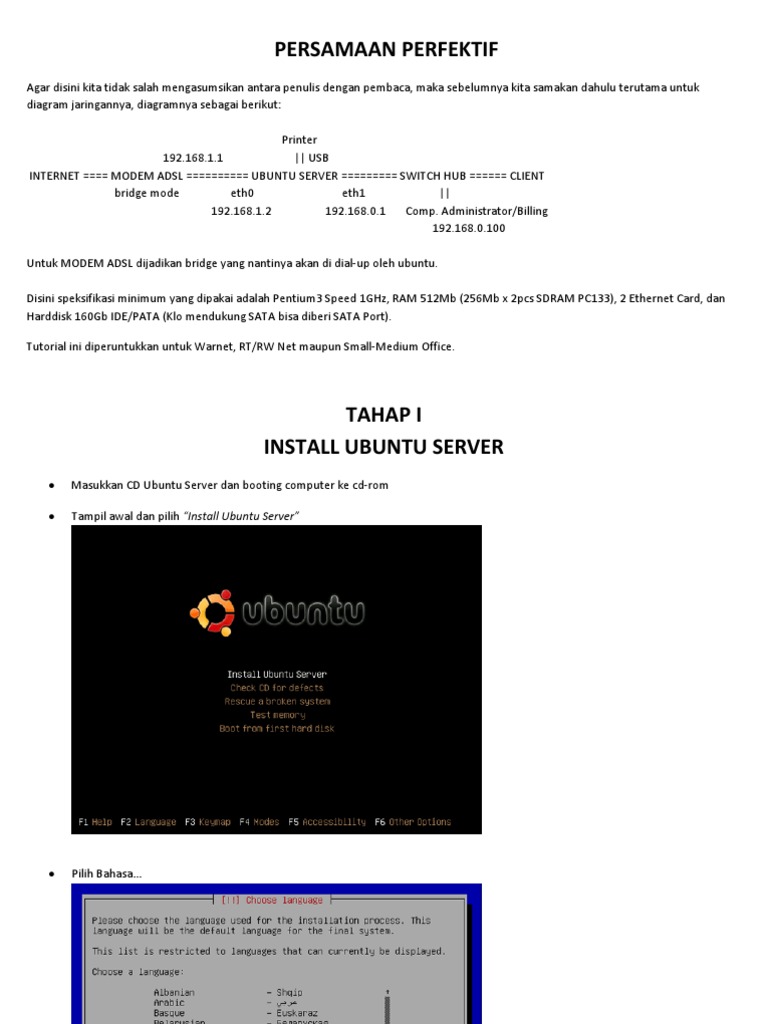 Tutorial Server Ubuntu | PDF