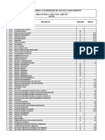 Tabela de Preços Obras Civis Abril-2019 Sem Desoneração (CASAN)