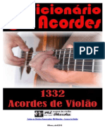 Dicionário de Acordes de Violão