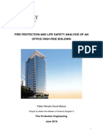 Fire and Life Safety Report For A High Rise Office Building