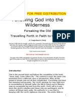 Following God Into the Wilderness