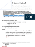 Clase Pronosticos Ponderado Suavizacion Exponencial